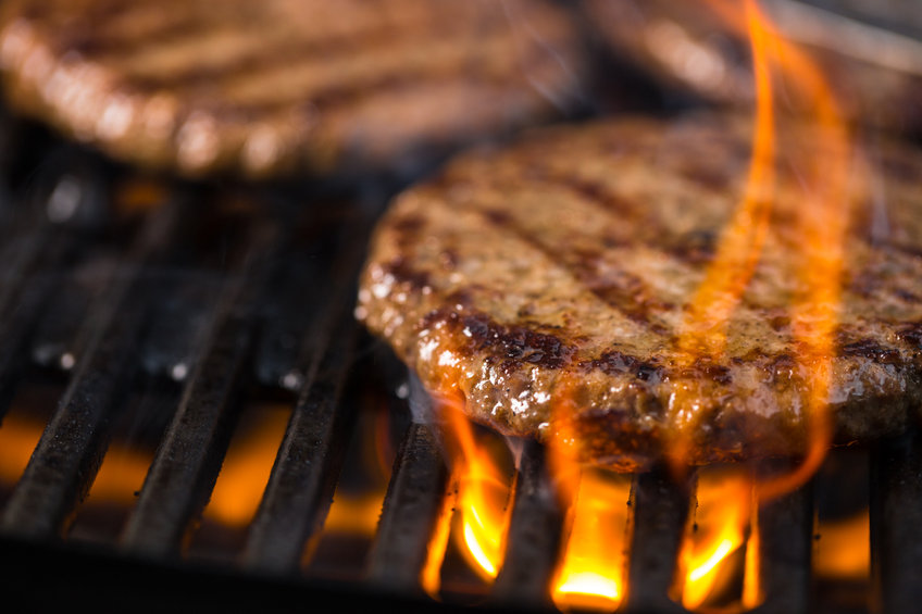 grilling frozen burgers on gas grill