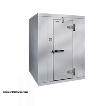 Kolpak KF7-0612-FR Walk-In Freezer 7'-6.25" H, 5'-10" W, 11'-7" L with Era floor