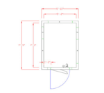 American Panel Corporation 6X8C-I Walk-In Cooler & Compressor