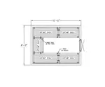 Nor-Lake KLB1014-C Walk-In Cooler & Top Mounted Compressor